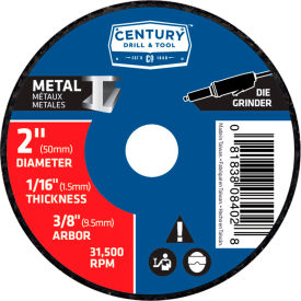 Cutting Wheel 3Pak 2" x 3/8" Aluminum Oxide
