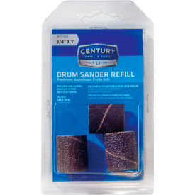 Drum Sander 3pc Refill Kit 1'' x 3/4" - 1/4" Shank