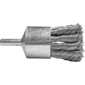 Drill End Brush 1-1/8" Dia. Steel