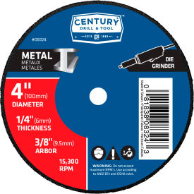 Grinding Wheel Bulk 4" x 3/8" Aluminum Oxide