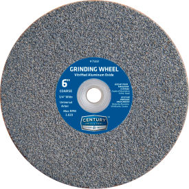 Grinding Wheel 6" Dia. Universal Arbor 36 Grit Aluminum Oxide
