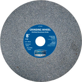 Grinding Wheel 8" Dia. Universal Arbor 60 Grit Aluminum Oxide