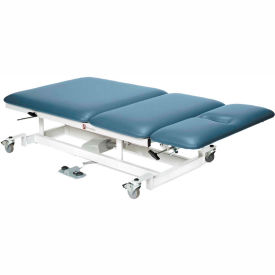Hi-Low Treatment Table with Casters, 3-Section, 800 lb Capacity, 76"L x 36"W x 22" - 38"H