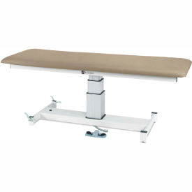 Electric Pedestal Hi-Low Treatment Table, 1-Section, 76"L x 27"W x 24" - 36"H