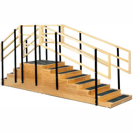 Two-Sided Convertible Training Stairs with Platform
