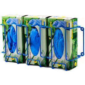 Triple Box Glove Dispenser Rack, 17-1/2" x 4-1/4" x 8-1/4"