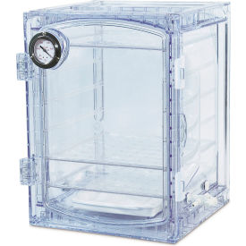 Lab Companion Clear Polycarbonate Vacuum Desiccator Cabinet, 45 Liter