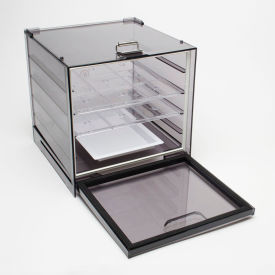 Dry-Keeper Stacking Polystyrene Desiccator Cabinet, 0.35 Cu. Ft.