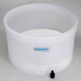 Buchner Table-Top Funnel with Medium Porosity Removable Plate, 18" I.D., 11.5"H