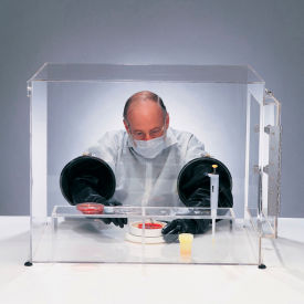 sidENTRY™ Glove Box, Acrylic, 30"L x 24"W x 24"H