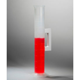 Holdfast Polypropylene Graduated Cylinder, 1000ml Capacity, 10ml Graduation