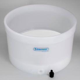 Buchner Table-Top Funnel with Coarse Porosity Fixed Plate, 18" I.D., 11.5"H
