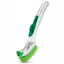 Glass & Dish Wand With Scrub Brush - 1132