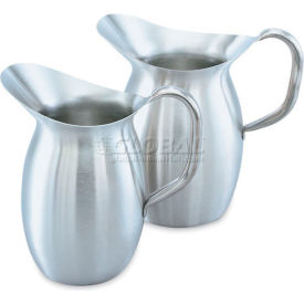 Bell Shaped Pitcher 4-1/8 Qt - Satin Finished