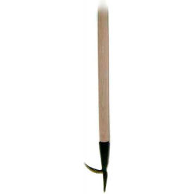 Pick Pole with Solid Socket Pick & Hook, Hardwood Handle 12-1/2'
