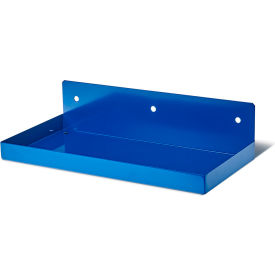 12" W x 6" Deep Blue Epoxy Coated Steel Shelf for DuraBoard
