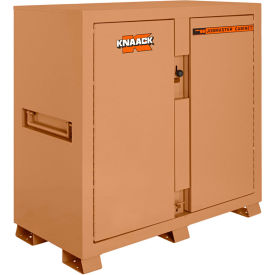 Front & Back Double Door Cabinet, 59.4 Cu. Ft., Steel, Tan