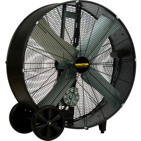 Master 36" Belt Drive Portable Barrel Fan, 10,200 CFM, 1/3 HP