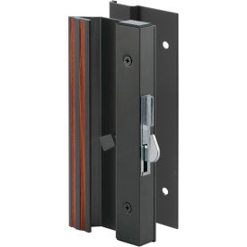 Latch Handle, Low Profile/Low Base, Black Aluminum, C 1007