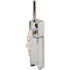 Bolt Lock, Keyed, Aluminum Finish, U 9997