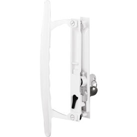Sliding Door Handle, Flush Mount, White, C 1197