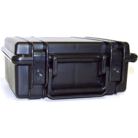 Quick Fire Multifit Pistol Case Watertight, 10-11/16"x9-3/4"x4-13/16" Black
