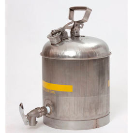 5 Gallon Stainless Steel Faucet Can