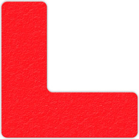 Floor Marking Tape, Red, L Shape, 25/Pkg., LM110R
