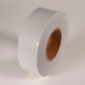 Reflective Marking Tape, White, 2"W x 150'L Roll