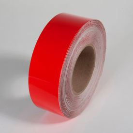 Reflective Marking Tape, Red, 2"W x 150'L Roll