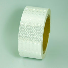 Reflective Tape, White, 2"W x 30'L Roll