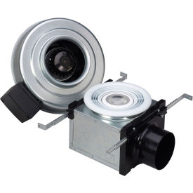 Bath Fan, 120V, 1 PH, 110 CFM, 10W LED Light, 4" Duct, Energy Star