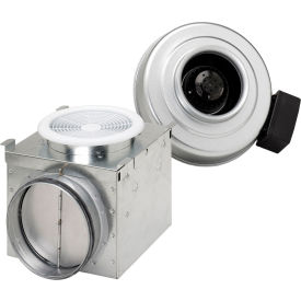 Fantech Bath Fan, 120V, 1 PH, 190 CFM, No Light, 6" Duct