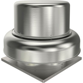 12" Roof Ventilator Belt Drive Downblast, 1/3 HP, 115/230V, 1 PH, 1837 CFM, ODP