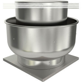 24" Roof Ventilator Belt Drive Upblast, 2 HP, 208/220V, 3 PH, 8018 CFM, ODP