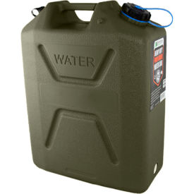 Water Can, Olive Drab, 5 Gallon with Spout