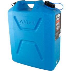 Water Can, 5 Gallon Blue with Spout