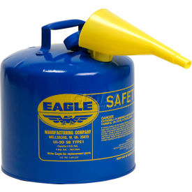 Type I Safety Can - 5 Gallon with Funnel - Blue
