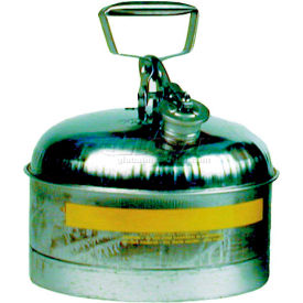 Type I Stainless Safety Can - 2.5 Gallons, 1313