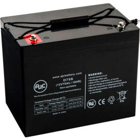 C&D Dynasty 12V 75Ah Sealed Lead Acid Battery