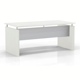 Medina 63"W Rectangle Straight Desk 63"W x 36"D x 29-1/2"H Sea Salt