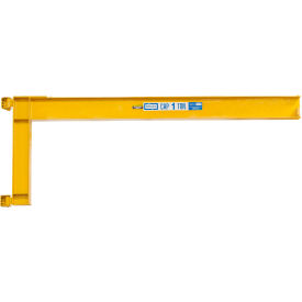 Wall-Mount Full Cantilever Jib Crane, 4000 Lb. Capacity, 14' Span, Wide-Flange Beam
