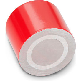 Sandwich Magnet Assembly Rod-Shaped w/ Internal Thread - 1.06" Diameter, Steel