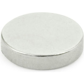 Solid Disk-Shaped Raw Magnet - .20" Diameter, Steel