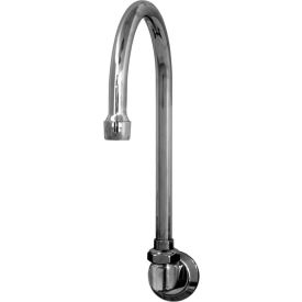 2003L Chrome-Plated Brass Wall-Mount 10" Swivel Spout.