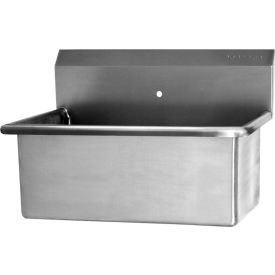 Wall Mount Scrub Sink With One 0.875" Hole Only