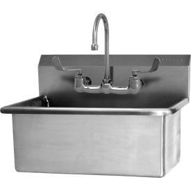 Wall Mount Scrub Sink With Faucet