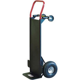 2-in-1 Convertible Hand Truck - Pneumatic Wheels - 800 Lb. Capacity