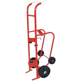 Four Wheel Drum Truck - Polyolefin Wheels - 1000 Lb. Cap.