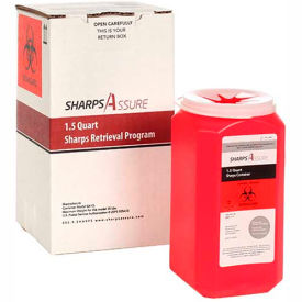 Sharps Assure 1.5 Quart Sharps Retrieval Program
